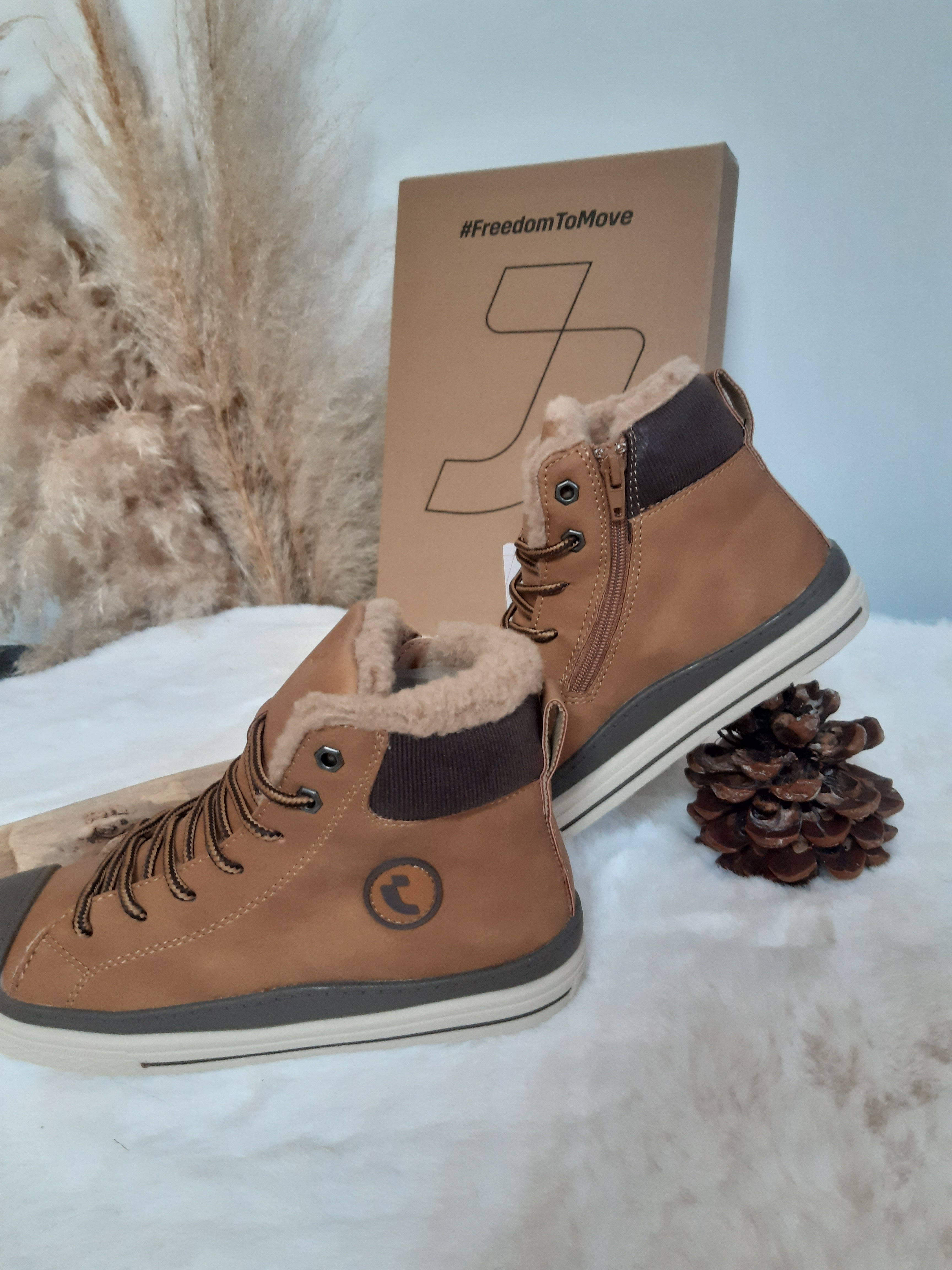 Baskets montantes fourrées