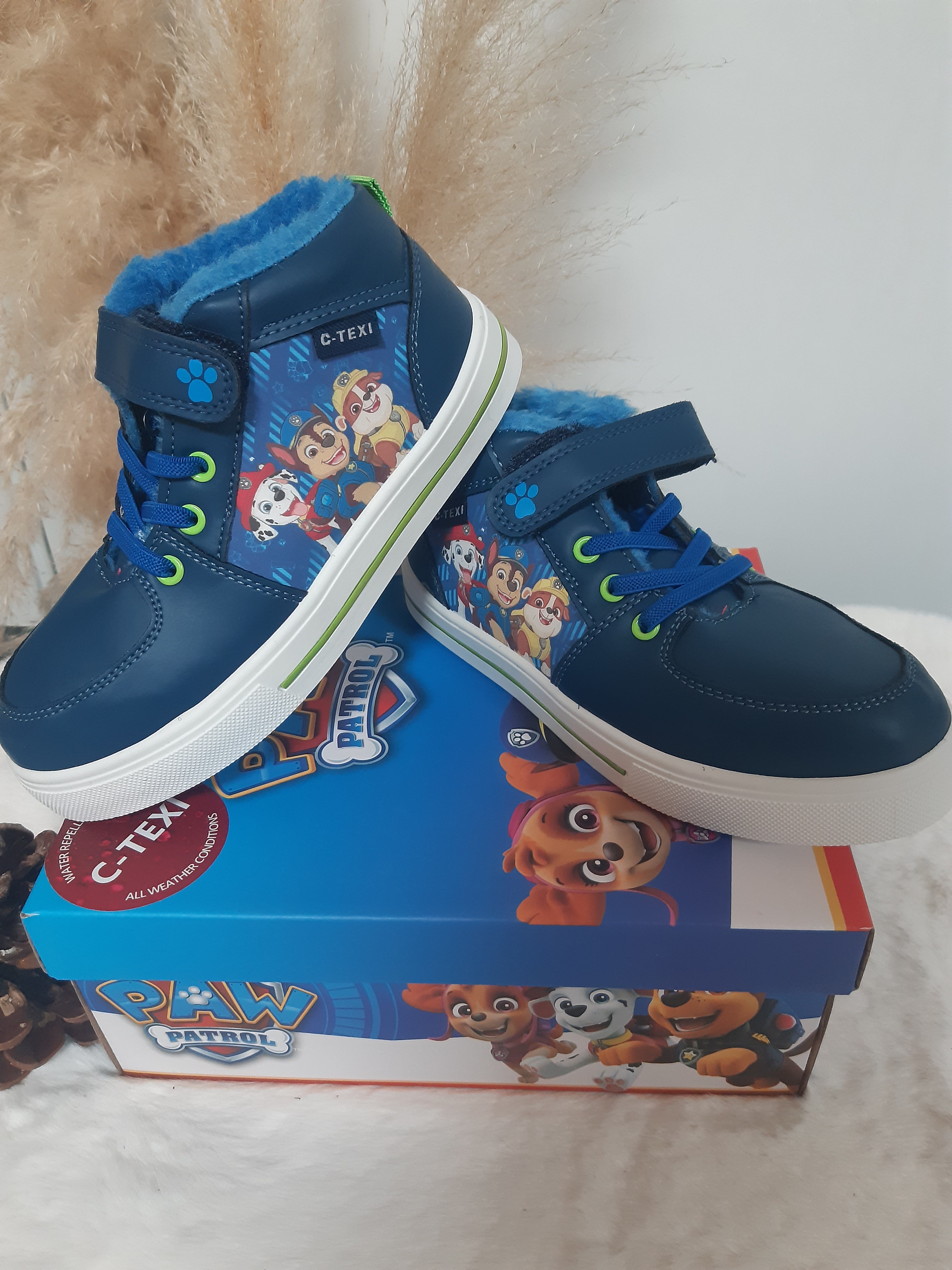 Baskets montantes fourrées Paw Patrol