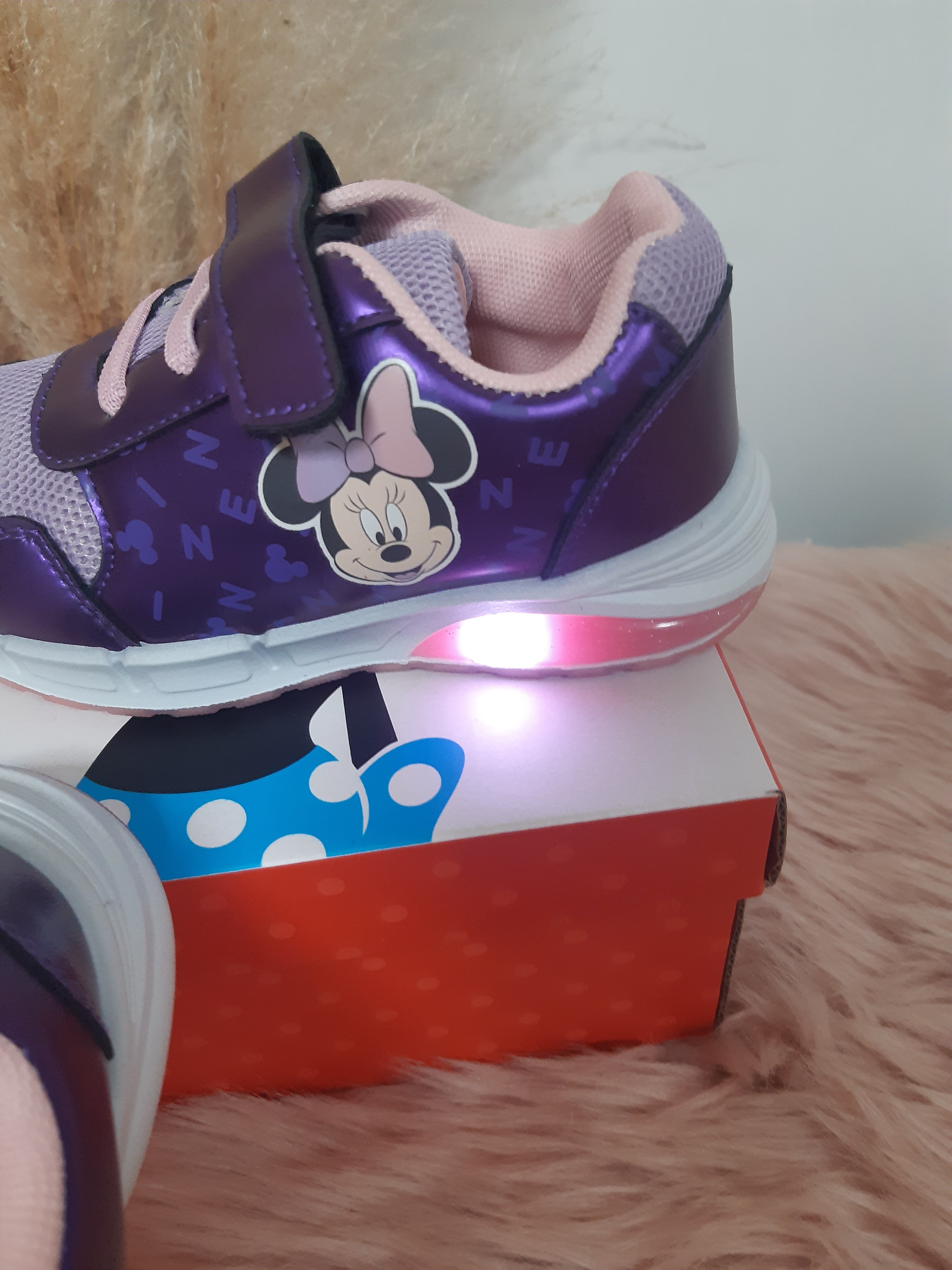 Baskets lumineuses Minnie