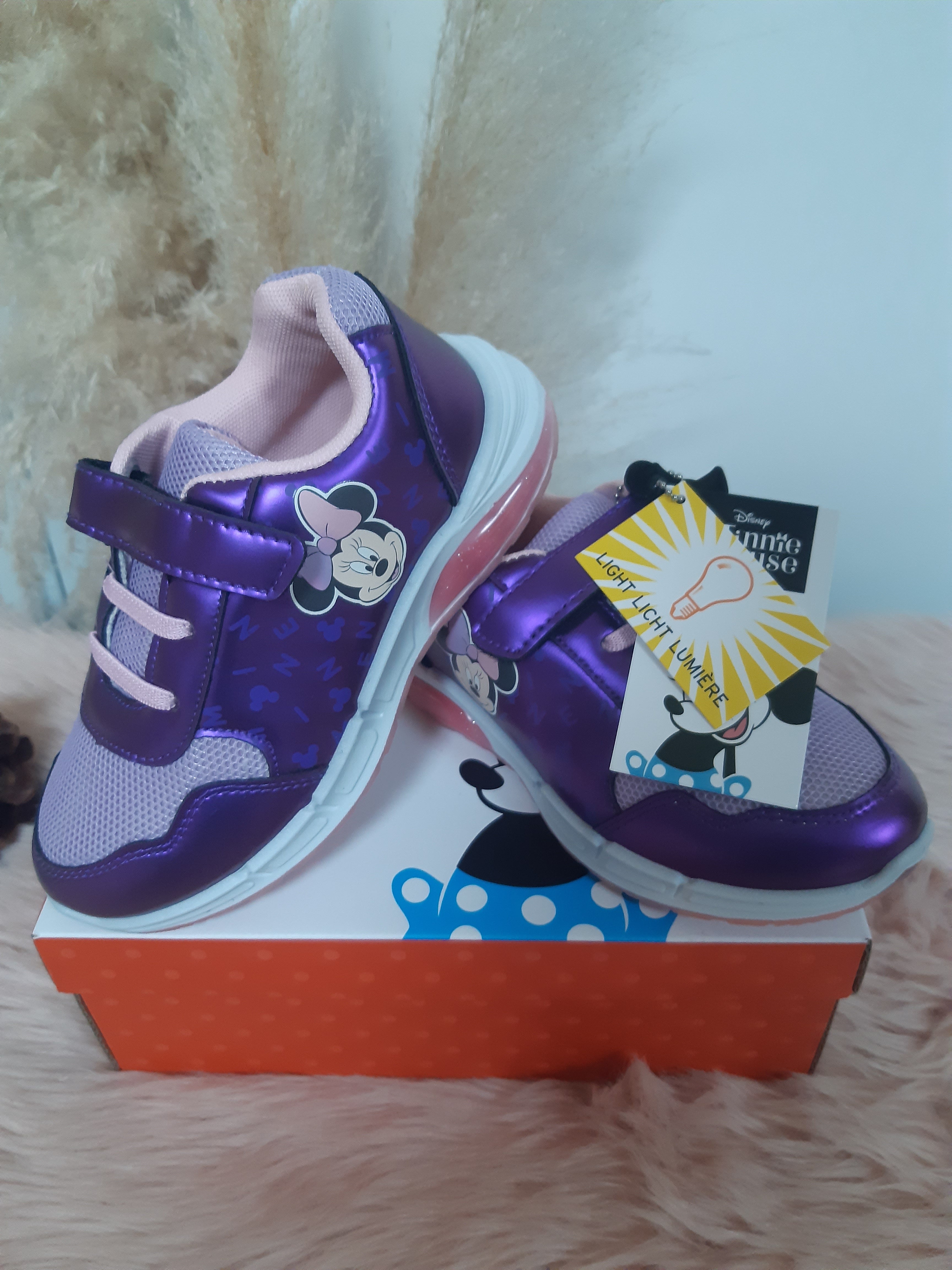 Baskets lumineuses Minnie