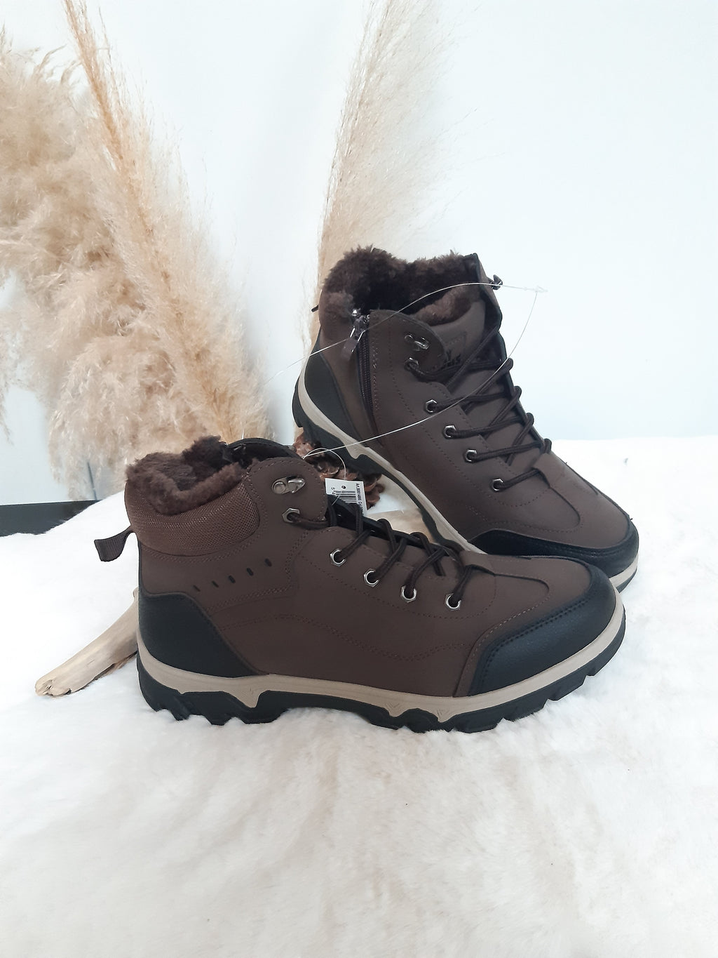 Boots entièrement fourrées