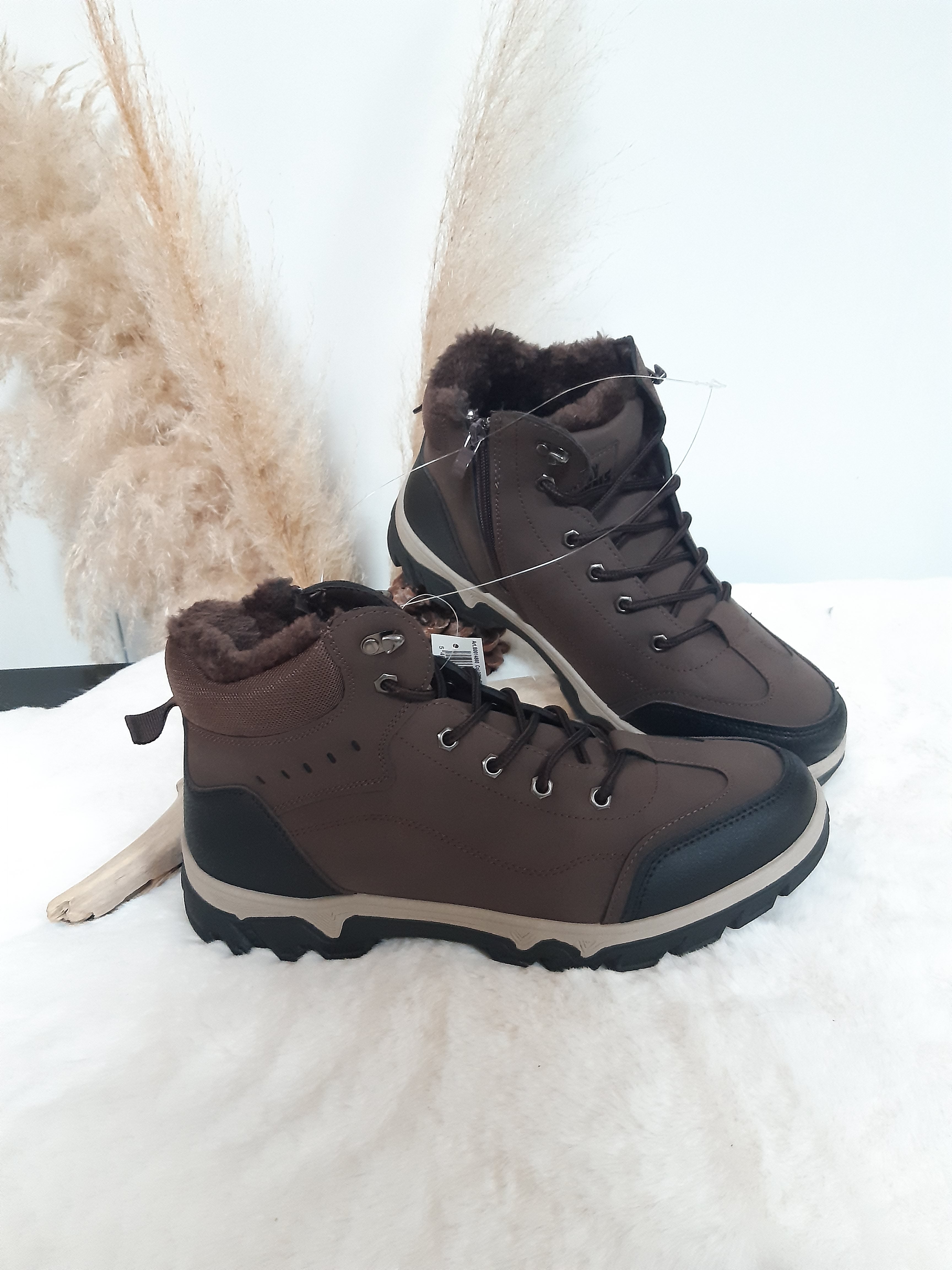 Boots entièrement fourrées