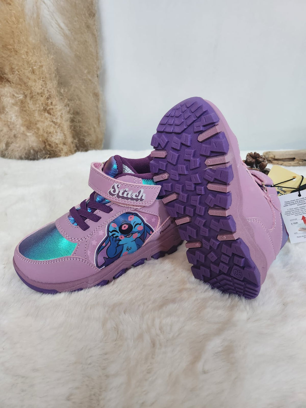 Baskets montantes Stitch