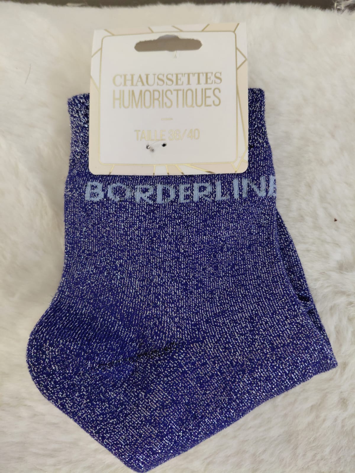 Chaussettes à paillettes