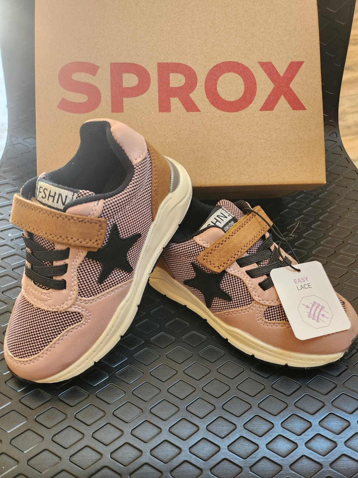 Baskets à motif étoile