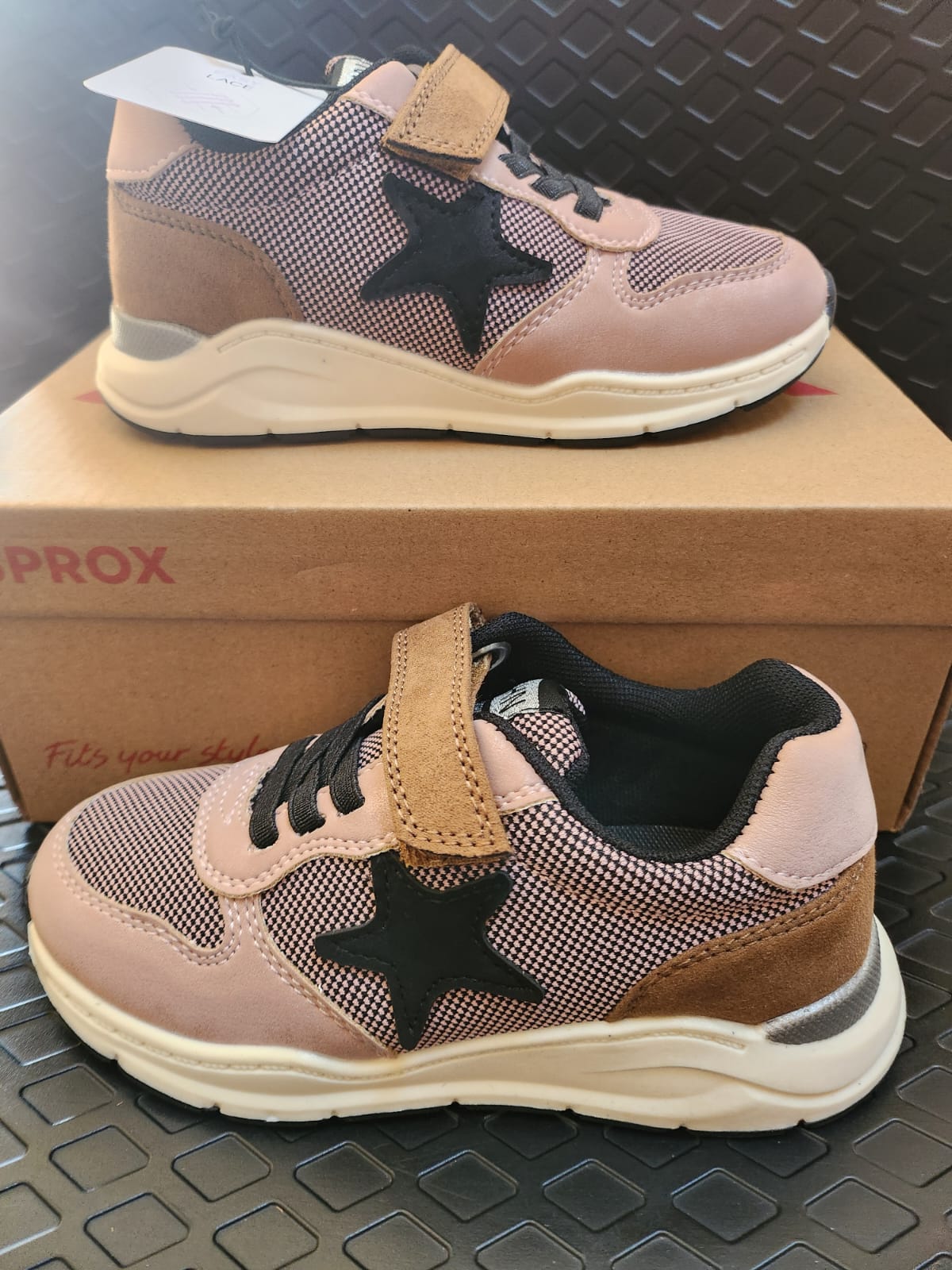 Baskets à motif étoile