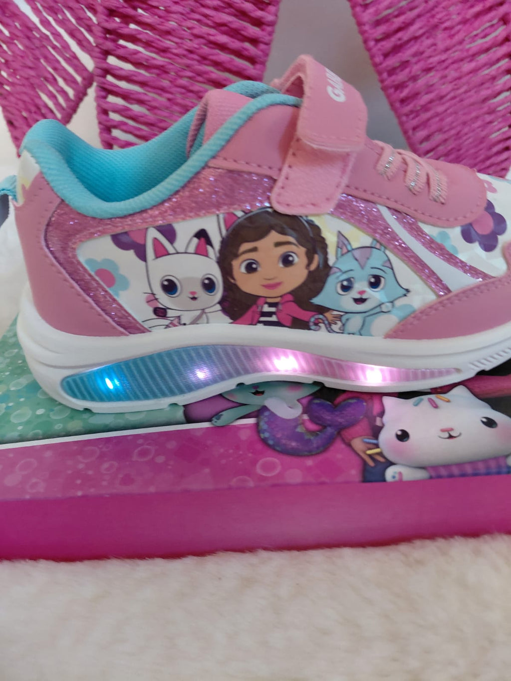 Baskets Gabby's Dollhouse Lumineuses