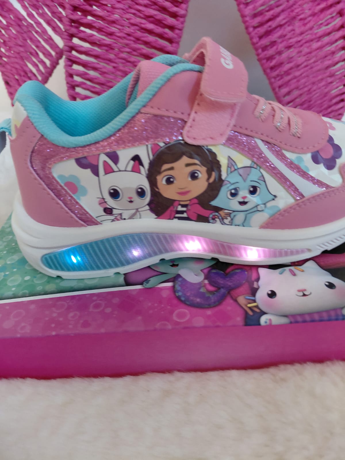 Baskets Gabby's Dollhouse Lumineuses