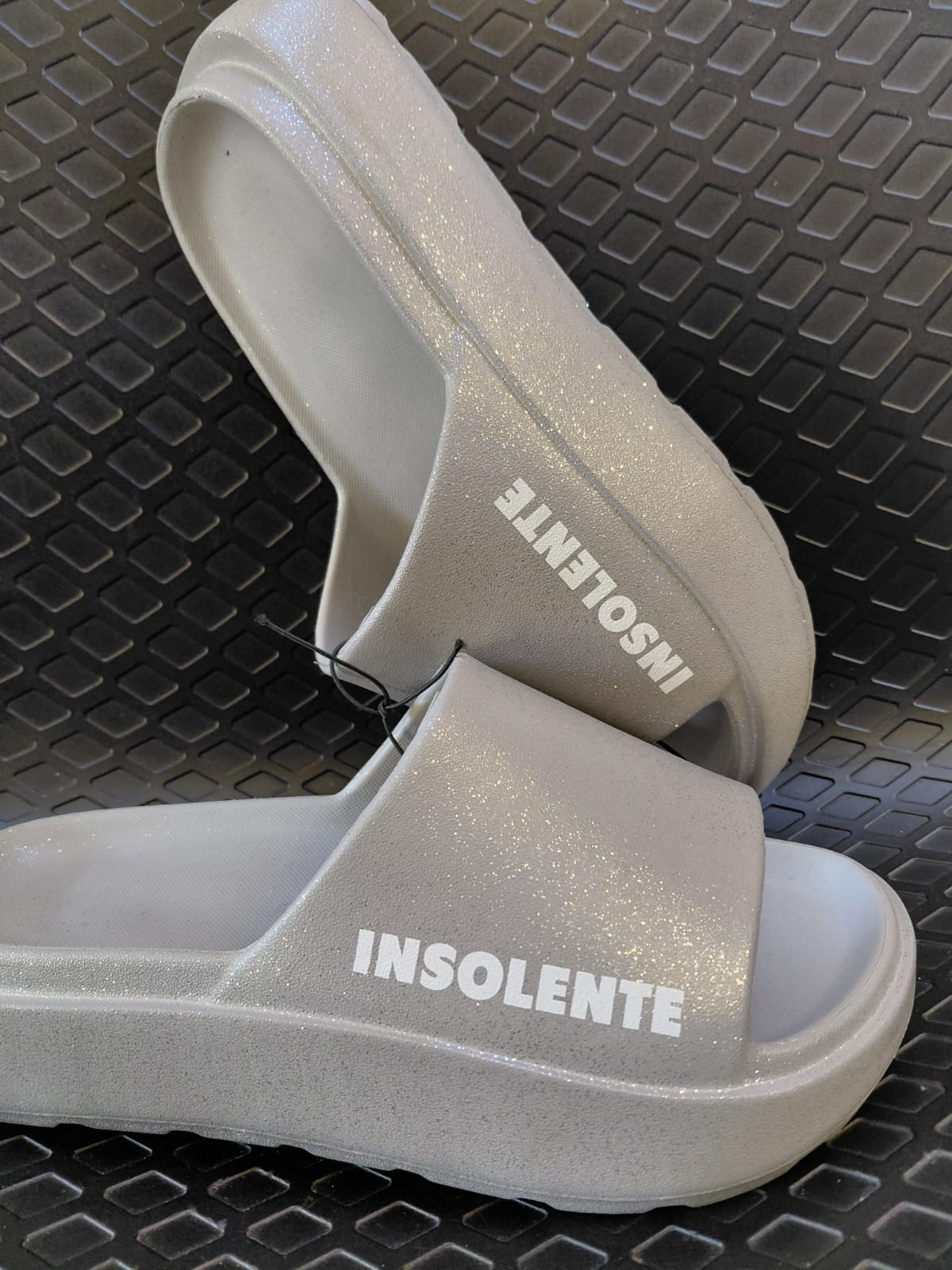 CLAQUETTES MESSAGES A PAILLETTES