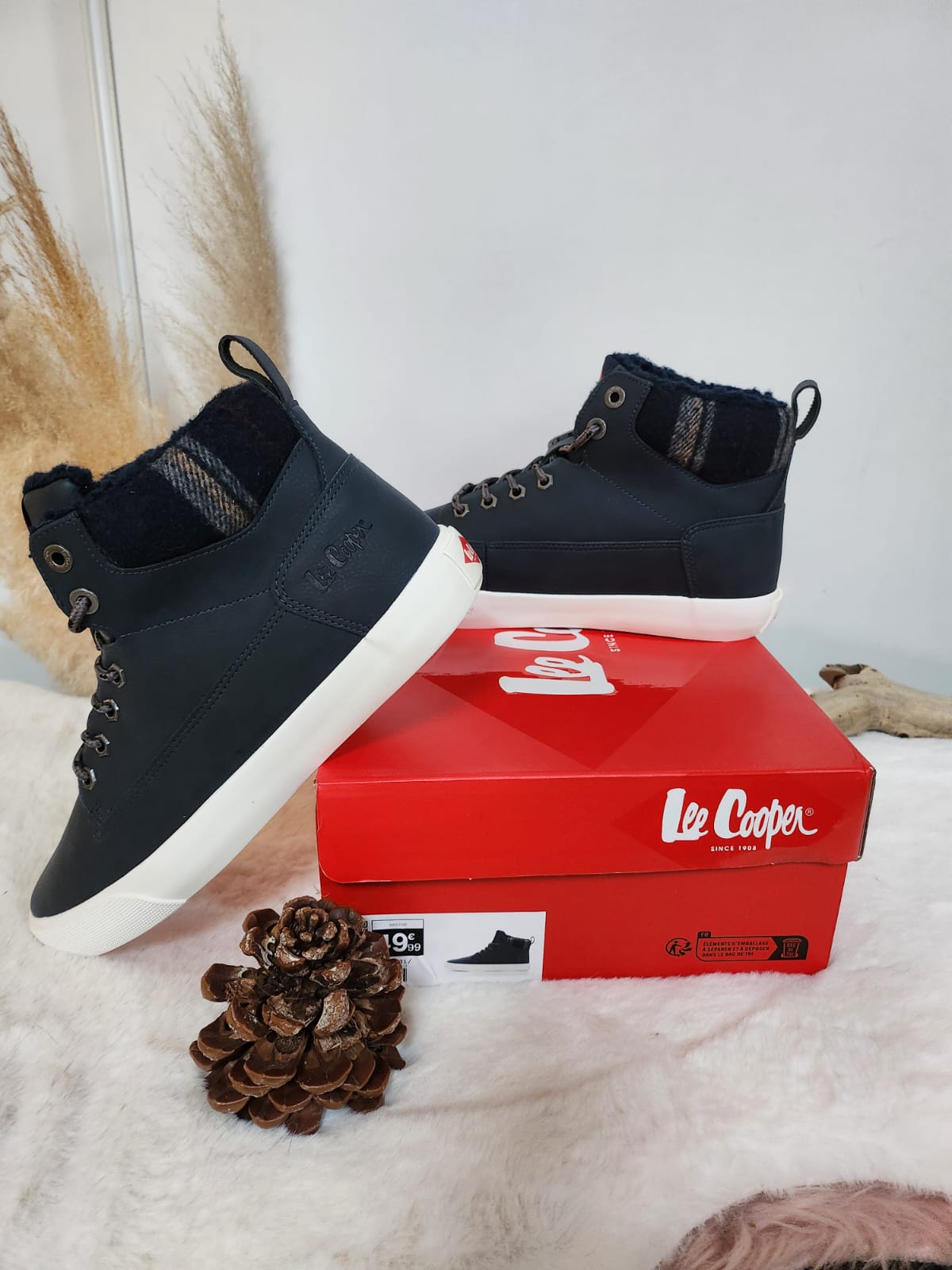 Baskets montantes Lee Cooper Marine