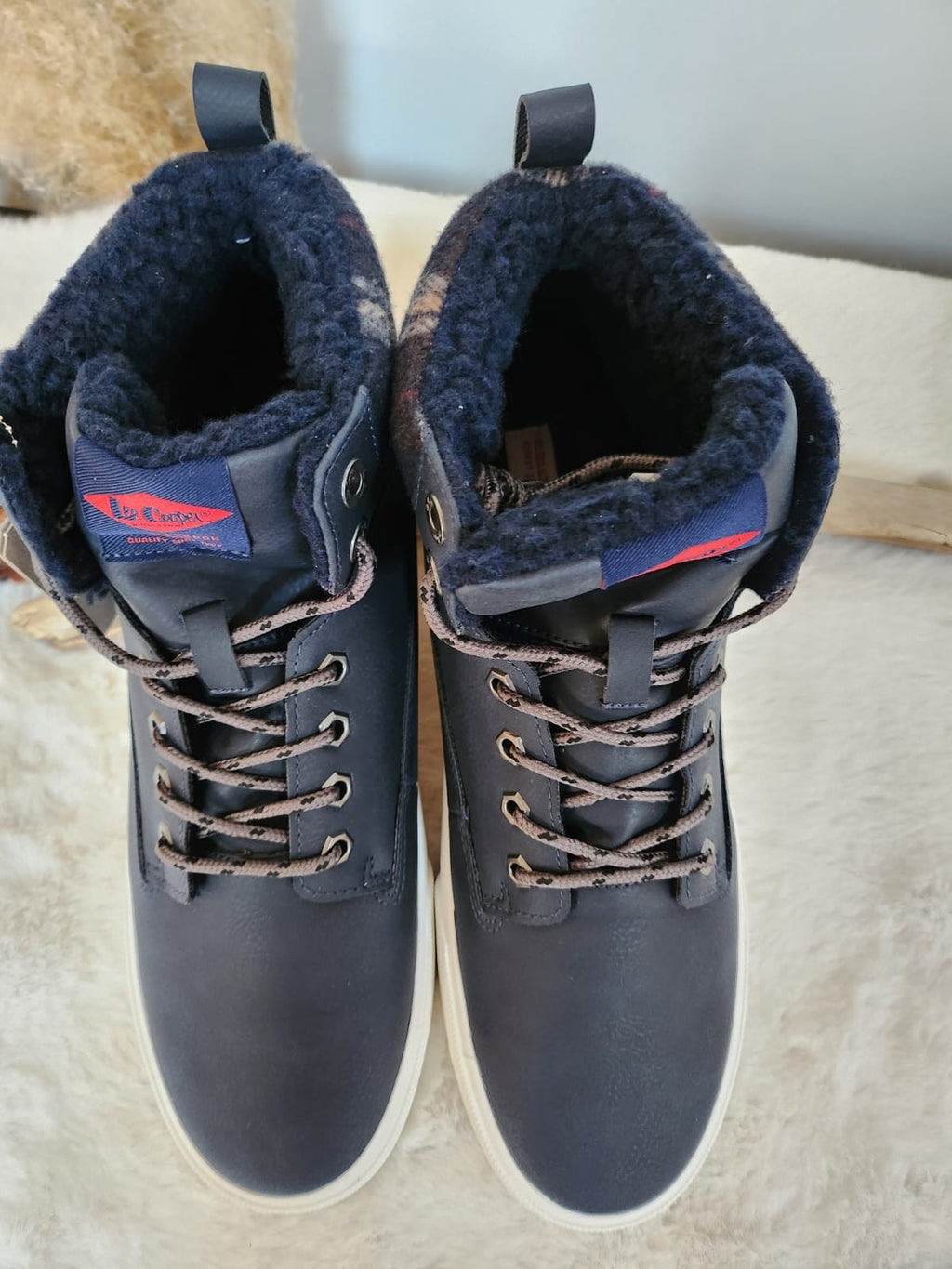 Baskets montantes Lee Cooper Marine