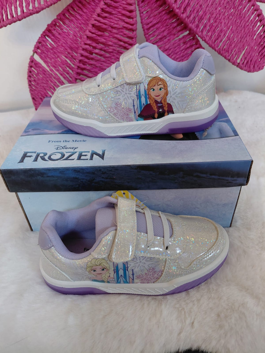 Baskets Reine des neiges Lumineuses