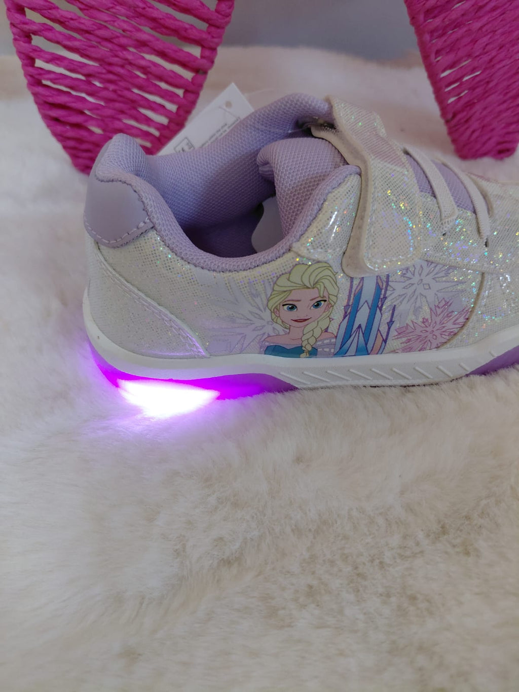 Baskets Reine des neiges Lumineuses