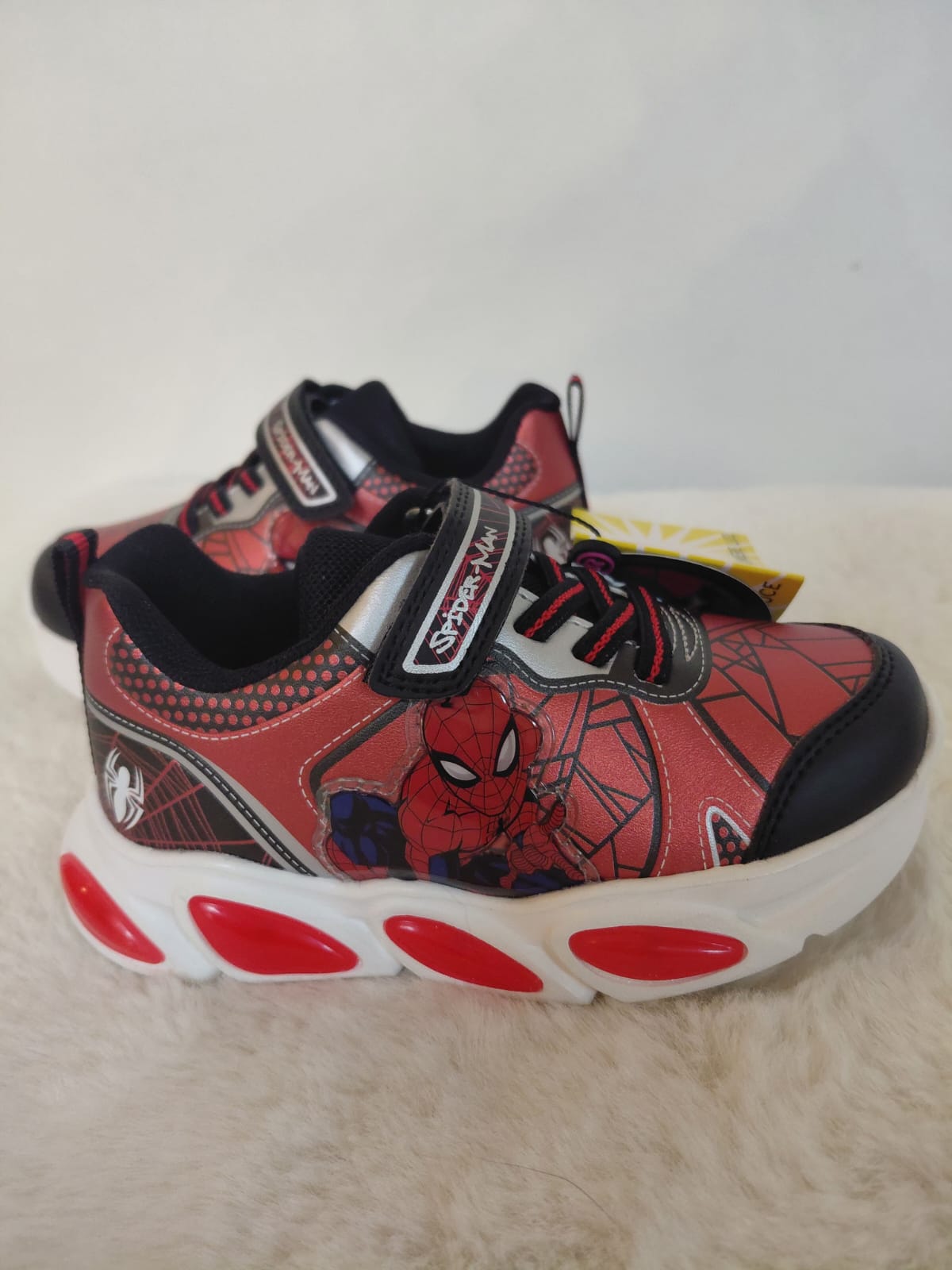 Baskets Spiderman Lumineuses