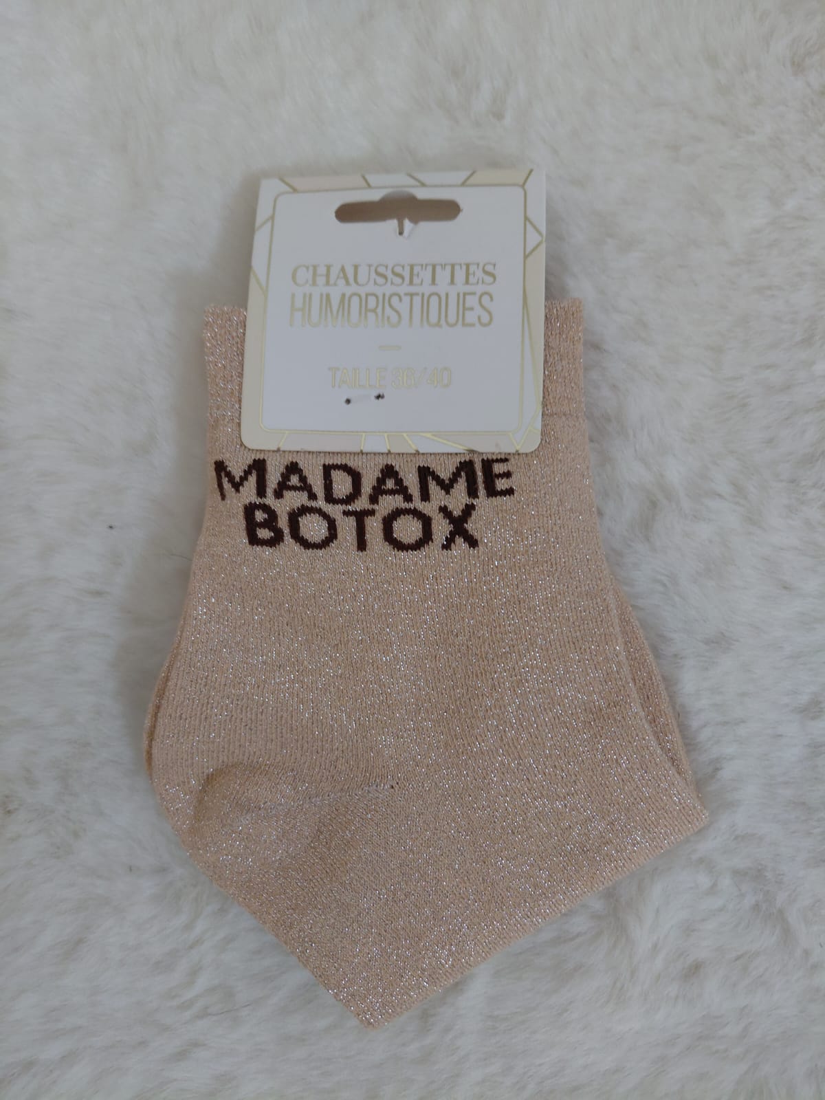 Chaussettes à paillettes