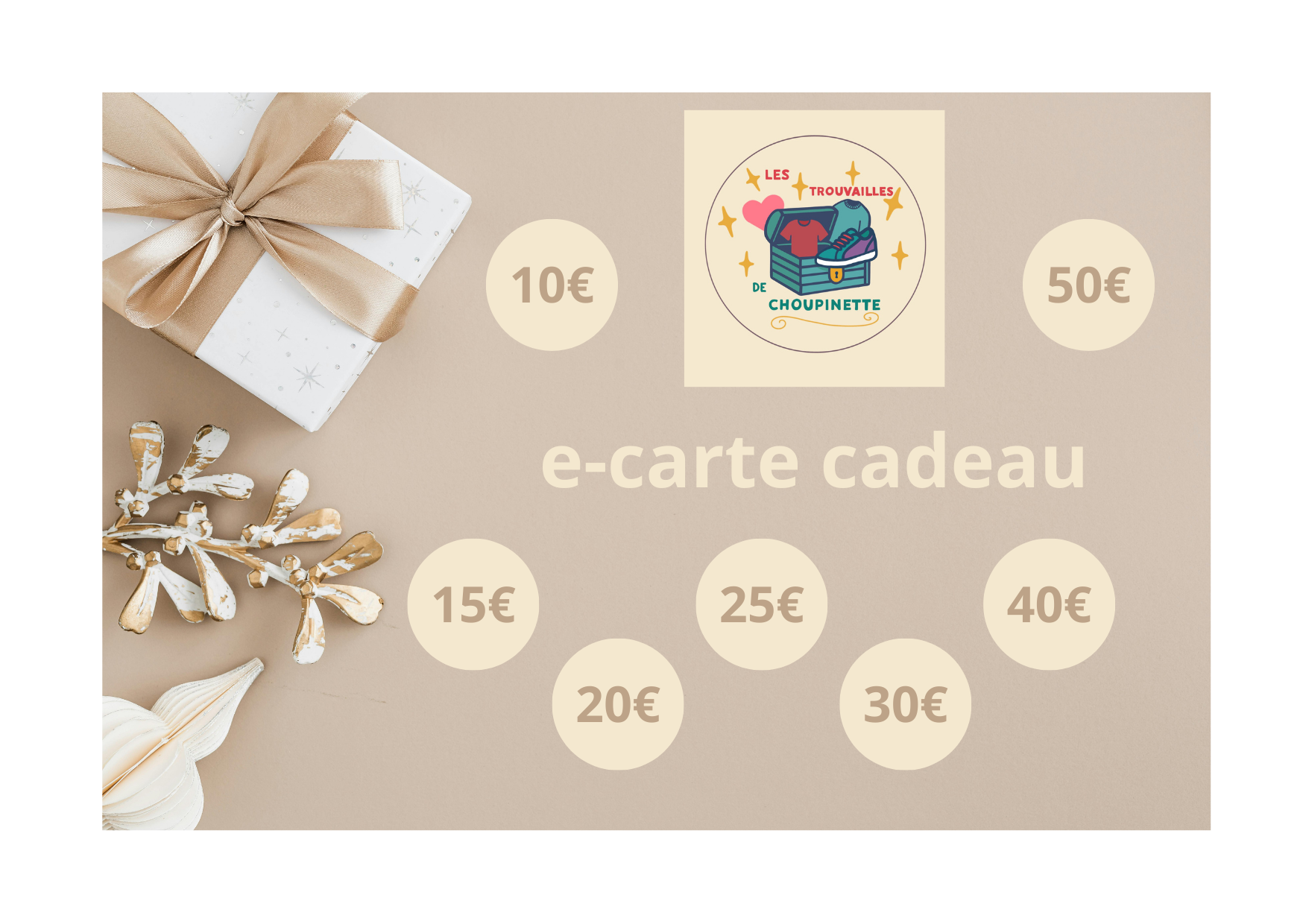 e-carte cadeau